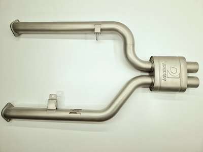 EXHAUST FULL SYSTEM DEIKIN CUSTOM PERFORMANCE MUFFLER PIPES & BUNDLE BMW M4 G82 image 5