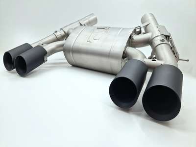EXHAUST SYSTEM FULL DEIKIN CUSTOM PERFORMANCE MUFFLER PIPES & BUNDLE BMW M4 F82 image 2