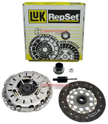 LuK Clutch Part 03-047-CP &ndash; Germany Performance Part: Yes Interchange Part Number: K70280-01, 52281206, BW03047, FX-03047R2, FX-03047R4 Flywheel Material: DMF CAST IRON Modified Item: No Custom Bundle: No Manufacturer Part Number: 03-047-CP; DMF019-CP Disc Material: Organic Clutch Disc Style: Full Face Rigid Disc Pressure Plate Type: Self-Adjusting Surface Finish: Ultra Fiber Organic / Ductile Iron / Cast Iron Bundle Listing: Yes Other Part Number: BMK1004 DMF019 Clutch Material: Organic Warranty: Yes Brand: LuK Manufacturer Warranty: 1 Year &ndash; Fits 99-03 BMW Z3 Z4 325 325i 323 323i 323ci 525 525i 2.5L thumbnail 2