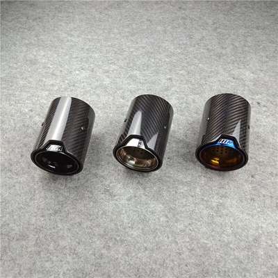 Real Carbon Fiber Exhaust Pipe Muffler tip For BMW M Performance exhaust pipe image 3
