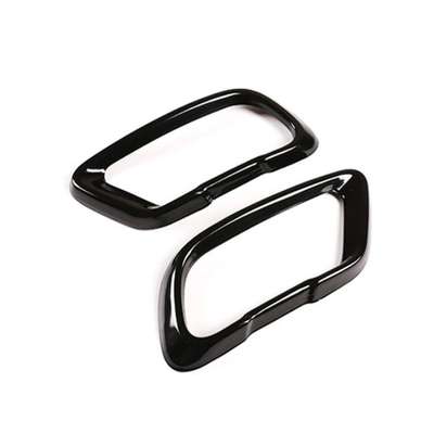Steel Black Exhaust Muffler Tail Pipe Cover For BMW X5 G05 X6 G06 X7 G07 2019-23 image 4