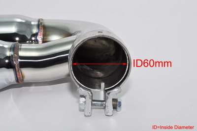Exhaust tips dual tailpipe trims for BMW 1 series F20 F21 M Performance style image 5