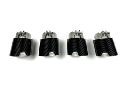 BMW Genuine M Performance M2 G87 M3 G80 G81 M4 G82 G83 CARBON EXHAUST TIP SET image 4