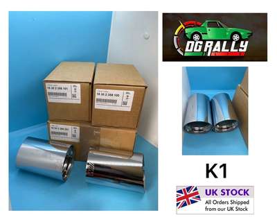 Genuine OEM BMW 1 Series F20 F21 Rear Chrome M Performance Exhaust Tailpipe Tips