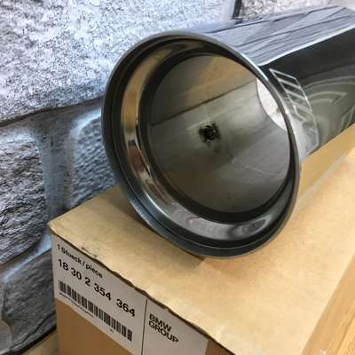 Genuine BMW M Performance Exhaust Trim 18302354364 M235i, 335i, 435i, 535i. 34A1 image 4