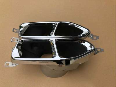 For BMW 7 Series M Sport G11 G12 2017-19 B115 2PCS Rear Exhaust Muffler Pipe Tip image 4