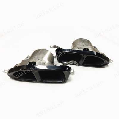BLK Rear Exhaust Muffler Tail Pipe Tip For BMW 7 Series M Sport G11 G12 2017-19 image 4