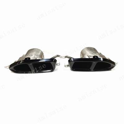 BLK Rear Exhaust Muffler Tail Pipe Tip For BMW 7 Series M Sport G11 G12 2017-19 image 5
