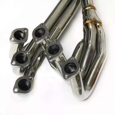 Exhaust Manifold Headers Performance Stainless FITS 1986-91 BMW E30 2.5L 2.7L L6 image 3
