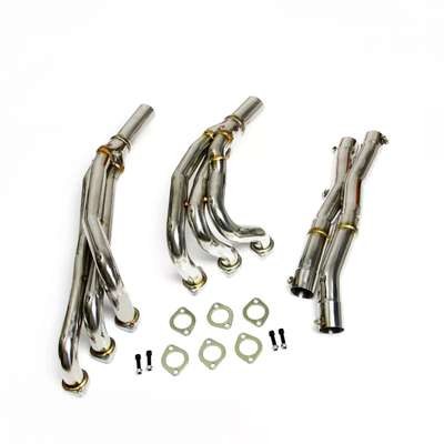 Exhaust Manifold Headers Performance Stainless FITS 1986-91 BMW E30 2.5L 2.7L L6 image 4