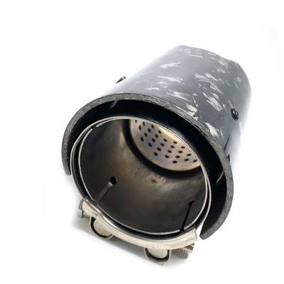 1pcs Glossy Forge Carbon Golden M Performance Exhaust tip for BMW M2 M3 M4 M5 M6 image 5