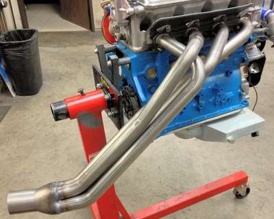 BMW 2002 Exhaust Header 1.625" BIG TUBE RACE LONG for use on 2002 all years. image 2