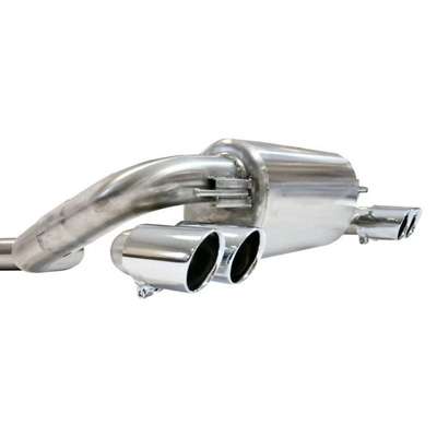 BMW 1 Series E82 1M Direct Fit Topgear Performance Sports Exhaust with Dual Tips image 3