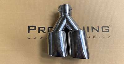 Exhaust Muffler Extension/ Tail pipe Tip 65 x 90 mm For BMW E38 image 4