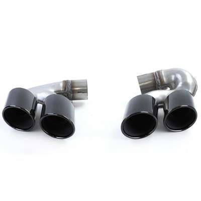 For BMW X5 G05 / X6 G06 / X7 G07 Dual Pipe Exhaust Tips Performance Black 40i image 4
