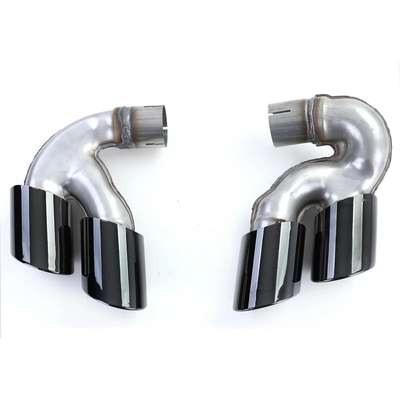 For BMW X5 G05 / X6 G06 / X7 G07 Dual Pipe Exhaust Tips Performance Black 40i image 5