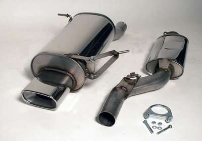 Jetex Performance Stainless Steel Cat Back Exhaust Oval Tip for BMW Z3 1.9 16V image 4