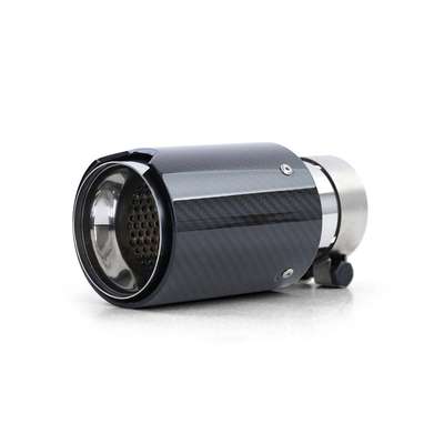 Carbon Black Performance Exhaust Muffler Tip 93mm x 181mm for BMW 1er E81 E82 image 3