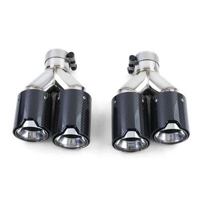 Carbon M Performance Exhaust Muffler Tips/ Tailpipes For BMW F10/ F11 image 5