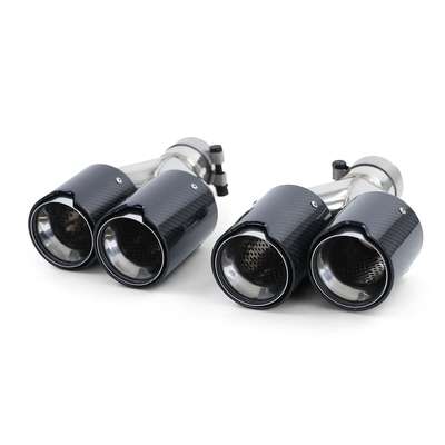 Carbon M Performance Exhaust Muffler Tips/ Tailpipes For BMW F10/ F11 image 2