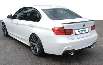 Jetex Performance Cat Back Exhaust Twin Round 100mm Tips for BMW 320i 420i 2.0T image 3
