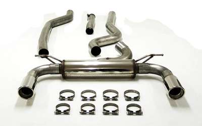 Jetex Performance Cat Back Exhaust Twin 100mm Tips for BMW 316d 318d 320d 420d