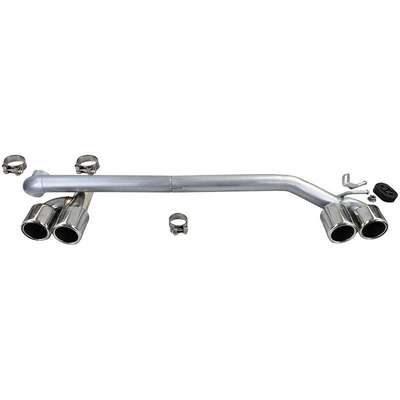 Exhaust tailpipe duplex 4 pipe look conversion fits BMW F30 F31 320 325 328 330 image 3