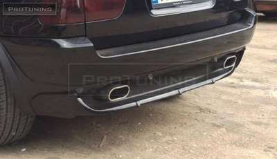 4.6is/ 4.8is style Exhaust Muffler Tips 73 x 120mm OVAL IS Type For BMW X5 E53 image 5