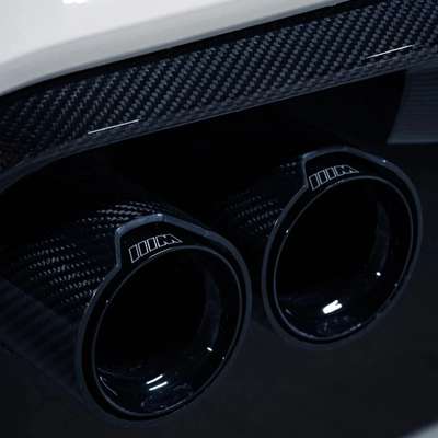 70mm M PERFORMANCE MPE CARBON EXHAUST TIPS 535 F10 640 F12 X4 F26 M2 M3 M4 M5 M6 image 4
