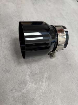 Black Chrome Stainless Steel Exhaust Tip For BMW M2 M3 M4 M5 F87 F80 F82 70MM image 2
