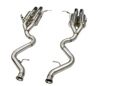 OBX Stainless Axleback Exhaust Rear Section 2007-13 BMW M3 E90 E92 E93 V8 3" image 5