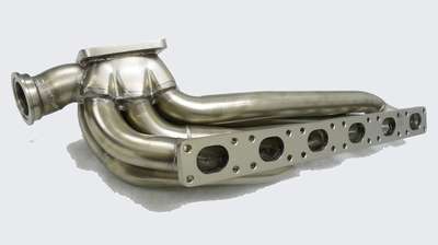 OBX Stainless Turbo Exhaust Manifold 92-98 BMW E36 6cyl M50 M52 S50 S52 Top Moun image 2