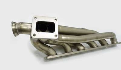 OBX Stainless Turbo Exhaust Manifold 92-98 BMW E36 6cyl M50 M52 S50 S52 Top Moun image 3