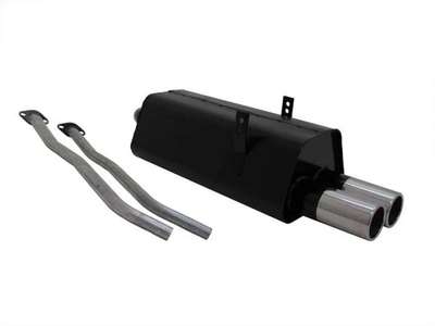 Novus Performance Exhaust Pipe Suitable For BMW E36 325i 2x76mm Round