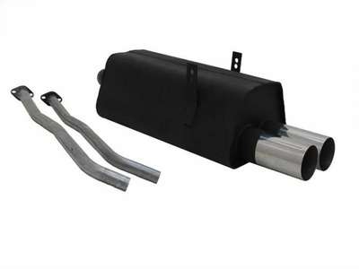 BMW E36 - Novus Performance Exhaust Pipe Suitable For 3er 325i (3/ B) 2x76 MM Rl
