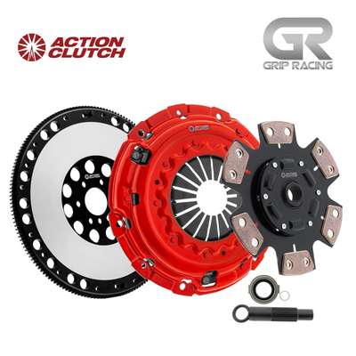 Action Clutch Clutch Kit ACR-3338 &ndash; Reinforced HD Diaphragm Number of Teeth: 112 ring gear teeth Type: Single Disc Clutch Kits Input Spline Quantity: 10 Manufacturer Warranty: 1 Year Disc Material: Segmented Ceramic / Steel-Back Brass Plus Input Shaft Diameter: 1-1/8 in (28.6 mm) Country/Region of Manufacture: United States UPC: Does not apply &ndash; Fits BMW 328i 1996-1998 2.8L DOHC (M52B28)