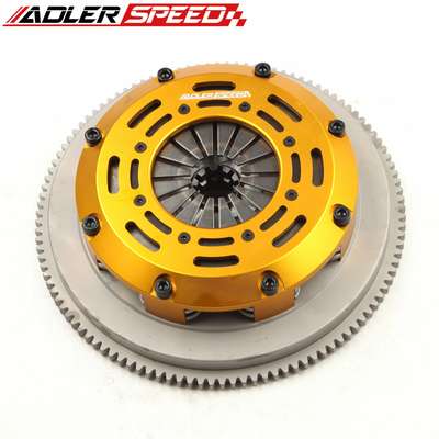 adlerspeed Clutch Disc ADLERSPEED-RACE-CLUTCH-TWIN-DISC-STANDARD-FOR-BMW-325-328-525-528-M3-Z3-E34-E36 &ndash; Ceramic Disc style: Rigid hub Disc size: 7.25" (185mm) Disc Spline: 185x1-1/8" x 10 Clutch Type: Push Style Release mechanis Clutch cover: Aircraft high quality alu Release bearing: Include Alignment tool: Not include Disc quantities: 2 Disc Diameter: Disc size：7.25" (185mm) OE/OEM Part Number: Does Not Apply Type: Clutch Kit Interchange Part Number: 03-011 KF649-01 03-030 K70206-01 K70238-01 195321 Other Part Number: 03-043 195321 04117 K70238-01 DMF050 Reference OE/OEM Number: Does Not Apply Flywheel Weight: Standard Light weight Flywheel Design: One piece Standard light weight Billet Chromoly UPC: Does not apply Country of Origin: China &ndash; Fits BMW 325 328 525 528 M3 Z3 E34 E36 thumbnail 3