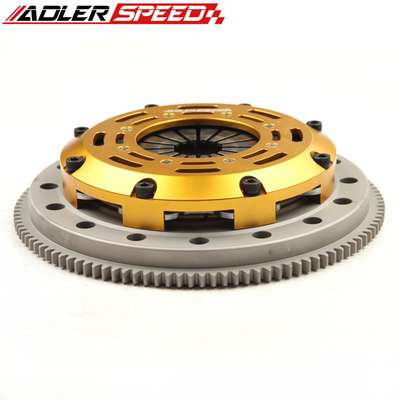 adlerspeed Clutch Disc ADLERSPEED-Racing-Clutch-Single-Disc-Kit-For-01-06-BMW-M3-S54-6-Speed-Medium-WT &ndash; Ceramic Disc style: Rigid hub Disc size: 7.25" (185mm) Disc Spline: 1-3/8" x 10 Clutch Type: Push Style Release mechanis Clutch cover: Aircraft high quality alu Release bearing: Include Alignment tool: Not include Disc quantities: 1 Disc Diameter: Disc size：7.25" (185mm) OE/OEM Part Number: Does Not Apply Type: Clutch Kit Number of Teeth: 1-3/8" x 10 UPC: Does not apply Country of Origin: China &ndash; Fits 01-06 BMW M3 S54 6 Speed Medium WT