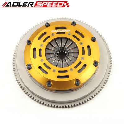 ADLERSPEED Clutch Part ADLERSPEED-Racing-Clutch-Single-Disk-For-BMW-323-325-328-E36-M50-M52-Standard-WT &ndash; Ceramic Disc style: Rigid hub Disc size: 7.25" (185mm) Disc Spline: 1-1/8" x 10 Clutch Type: Push Style Release mechanis Clutch cover: Aircraft high quality alu Release bearing: Include Alignment tool: Not include Disc quantities: 1 Disc Diameter: Disc size：7.25" (185mm) OE/OEM Part Number: Does Not Apply Type: Clutch Kit Interchange Part Number: 03-011 KF649-01 03-030 K70206-01 K70238-01 195321 Other Part Number: 03-043 195321 04117 K70238-01 DMF050 Reference OE/OEM Number: Does not apply UPC: Does not apply Country of Origin: China &ndash; Fits BMW 323 325 328 E36 M50 M52 Standard WT thumbnail 4