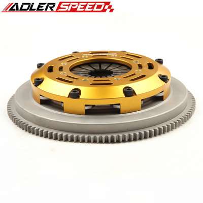 ADLERSPEED Clutch Part ADLERSPEED-Racing-Clutch-Single-Disk-For-BMW-323-325-328-E36-M50-M52-Standard-WT &ndash; Ceramic Disc style: Rigid hub Disc size: 7.25" (185mm) Disc Spline: 1-1/8" x 10 Clutch Type: Push Style Release mechanis Clutch cover: Aircraft high quality alu Release bearing: Include Alignment tool: Not include Disc quantities: 1 Disc Diameter: Disc size：7.25" (185mm) OE/OEM Part Number: Does Not Apply Type: Clutch Kit Interchange Part Number: 03-011 KF649-01 03-030 K70206-01 K70238-01 195321 Other Part Number: 03-043 195321 04117 K70238-01 DMF050 Reference OE/OEM Number: Does not apply UPC: Does not apply Country of Origin: China &ndash; Fits BMW 323 325 328 E36 M50 M52 Standard WT