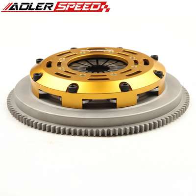 ADLERSPEED Clutch Part ADLERSPEED-Racing-Clutch-Single-Disk-Standard-WT-For-2001-06-BMW-M3-E46-6-SPEED &ndash; Ceramic Disc style: Rigid hub Disc size: 7.25" (185mm) Disc Spline: 1-3/8" x 10 Clutch Type: Push Style Release mechanis Clutch cover: Aircraft high quality aluminum alloy Flywheel: One piece standard light weight billet chromoly Release bearing: Include Alignment tool: Not include Disc quantities: 1 Disc Diameter: Disc Size: 7.25" (185mm) OE/OEM Part Number: Does not apply Type: Clutch Kit Application: For 2001-2006 BMW M3 E46 6-SPEED UPC: Does not apply Country of Origin: China &ndash; Fits 2001-06 BMW M3 E46 6-SPEED