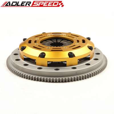 ADLERSPEED Clutch Disc ADLERSPEED-Racing-Single-Disc-Clutch-For-01-03-BMW-E46-323-325-328-330-Medium-WT &ndash; Ceramic Disc style: Rigid hub Disc size: 7.25" (185mm) Disc Spline: 1-1/8" x 10 Clutch Type: Push Style Release mechanis Clutch cover: Aircraft high quality alu Release bearing: Include Alignment tool: Not include Disc quantities: 1 Disc Diameter: Disc size：7.25" (185mm) OE/OEM Part Number: Does Not Apply Type: Clutch Kit Interchange Part Number: 03-011 KF649-01 03-030 K70206-01 K70238-01 195321 Other Part Number: 03-043 195321 04117 K70238-01 DMF050 Application: FOR 2001-2003 BMW E46 323 325 328 330 Reference OE/OEM Number: Does Not Apply UPC: Does not apply Country of Origin: China &ndash; Fits 01-03 BMW E46 323 325 328 330 Medium WT thumbnail 5