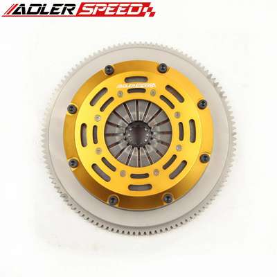 ADLERSPEED Clutch Disc ADLERSPEED-Racing-Single-Disc-Clutch-For-01-03-BMW-E46-323-325-328-330-Standard &ndash; Ceramic Disc style: Rigid hub Disc size: 7.25" (185mm) Disc Spline: 1-1/8" x 10 Clutch Type: Push Style Release mechanis Clutch cover: Aircraft high quality alu Release bearing: Include Alignment tool: Not include Disc quantities: 1 Disc Diameter: Disc size：7.25" (185mm) OE/OEM Part Number: Does Not Apply Type: Clutch Kit Interchange Part Number: 03-011 KF649-01 03-030 K70206-01 K70238-01 195321 Other Part Number: 03-043 195321 04117 K70238-01 DMF050 Application: FOR 2001-2003 BMW E46 323 325 328 330 Reference OE/OEM Number: Does not apply UPC: Does not apply Country of Origin: China &ndash; Fits 01-03 BMW E46 323 325 328 330 Standard thumbnail 3