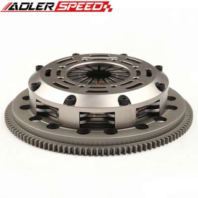 ADLERSPEED Clutch Disc ADLERSPEED-SPRUNG-CLUTCH-TWIN-DISC-for-2004-05-BMW-325-330-530-X3-Z4-M54-6-SPEED &ndash; Ceramic Disc style: Sprung floating center hub Disc size: 7.25" (185mm) Disc Spline: 185 x 22T Clutch Type: Push Style Release mechanis Clutch cover: Aircraft high quality alu Release bearing: Include Alignment tool: Not include Flywheel weight: Medium light weight Disc quantities: 2 Disc Diameter: Disc size：7.25" (185mm) Type: Clutch Kit Number of Teeth: 22 OE/OEM Part Number: Does not apply Flywheel: one piece Medium light weight Billet Chromoly Flywheel material: 4140 forged flywheel Reference OE/OEM Number: Does not apply UPC: Does not apply Country of Origin: China &ndash; Fits 2004-05 BMW 325 330 530 X3 Z4 M54 6 SPEED thumbnail 2