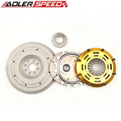 adlerspeed Clutch Disc ADLERSPEED-Single-Disc-Race-Clutch-For-01-06-BMW-M3-S54-6-SPEED-Standard-Weight &ndash; Ceramic Disc style: Rigid hub Disc size: 7.25" (185mm) Disc Spline: 1-3/8" x 10 Clutch Type: Push Style Release mechanis Clutch cover: Aircraft high quality alu Release bearing: Include Alignment tool: Not include Disc quantities: 1 Disc Diameter: Disc size：7.25" (185mm) OE/OEM Part Number: Does Not Apply Type: Clutch Kit UPC: Does not apply Country of Origin: China &ndash; Fits 01-06 BMW M3 S54 6 SPEED Standard Weight thumbnail 3