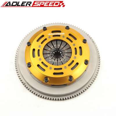 adlerspeed Clutch Disc ADLERSPEED-Single-Disc-Race-Clutch-For-01-06-BMW-M3-S54-6-SPEED-Standard-Weight &ndash; Ceramic Disc style: Rigid hub Disc size: 7.25" (185mm) Disc Spline: 1-3/8" x 10 Clutch Type: Push Style Release mechanis Clutch cover: Aircraft high quality alu Release bearing: Include Alignment tool: Not include Disc quantities: 1 Disc Diameter: Disc size：7.25" (185mm) OE/OEM Part Number: Does Not Apply Type: Clutch Kit UPC: Does not apply Country of Origin: China &ndash; Fits 01-06 BMW M3 S54 6 SPEED Standard Weight