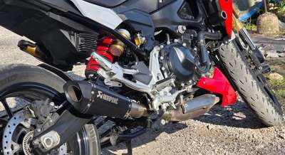 Akrapovic terminal exhaust for f900xr f900r db killer chicane image 3