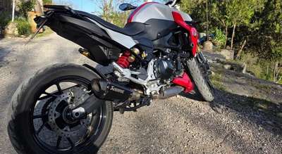 Akrapovic terminal exhaust for f900xr f900r db killer chicane image 4