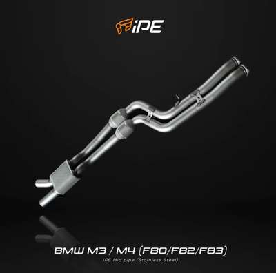 BMW F80-M3 / F82-M4 (S55) iPE Innotech Performance Catback System SS image 3
