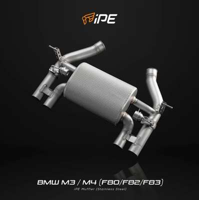 BMW F80-M3 / F82-M4 (S55) iPE Innotech Performance Catback System SS image 4